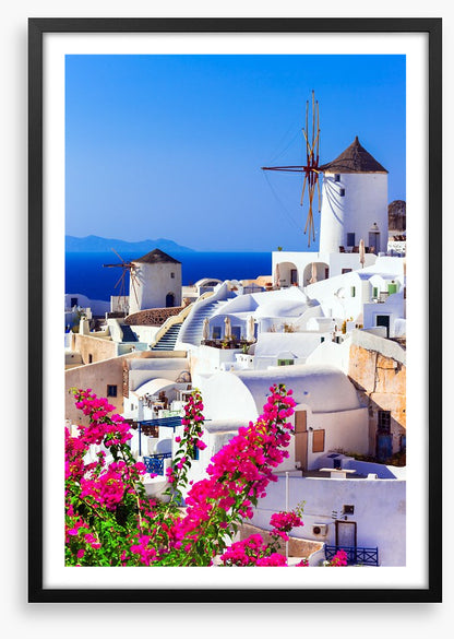 Windmills of Santorini