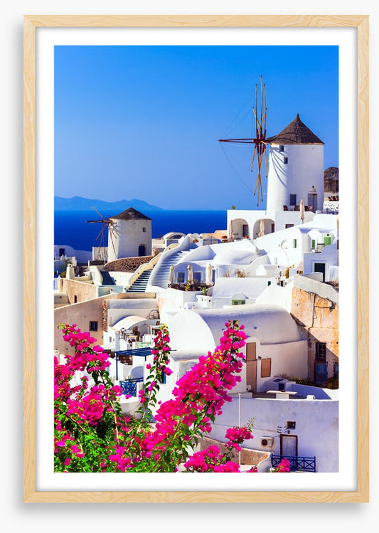 Windmills of Santorini