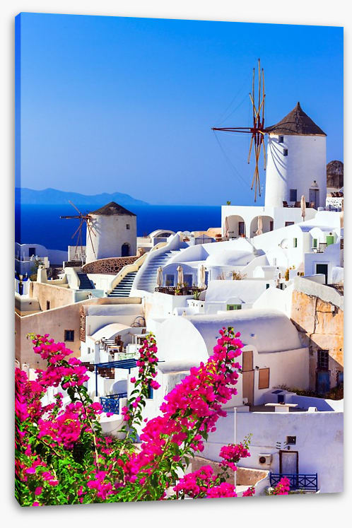 Windmills of Santorini