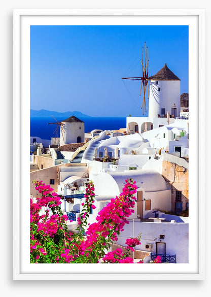 Windmills of Santorini