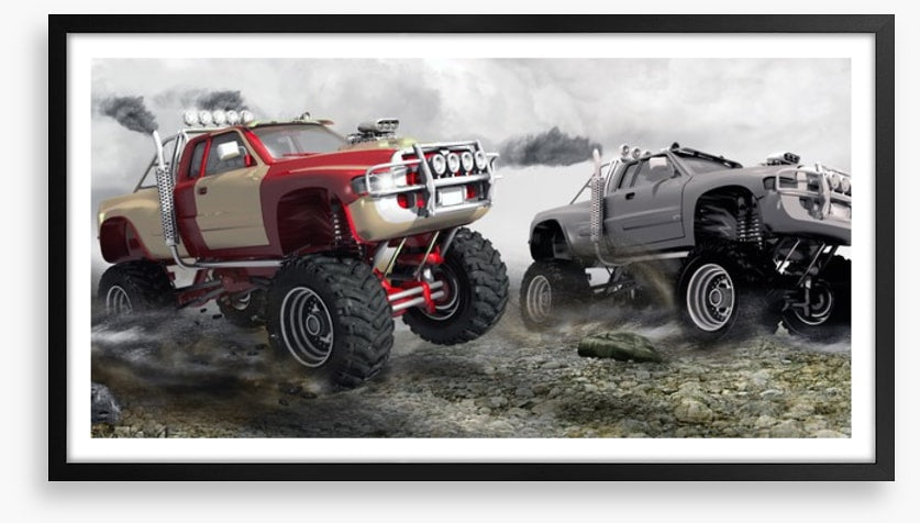 Monster truck rally