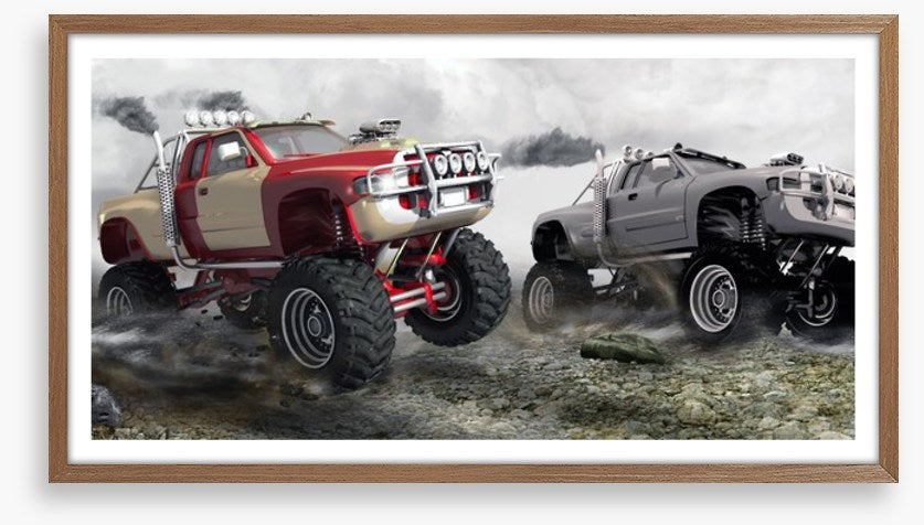 Monster truck rally