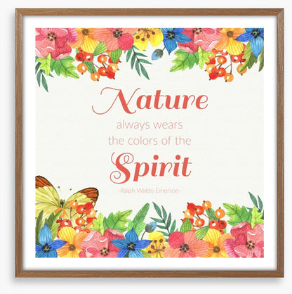 Dressed by nature