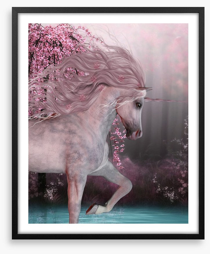 Cherry blossom unicorn