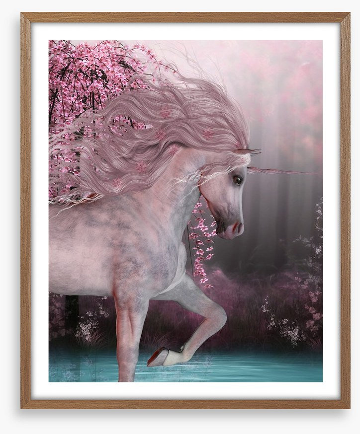 Cherry blossom unicorn