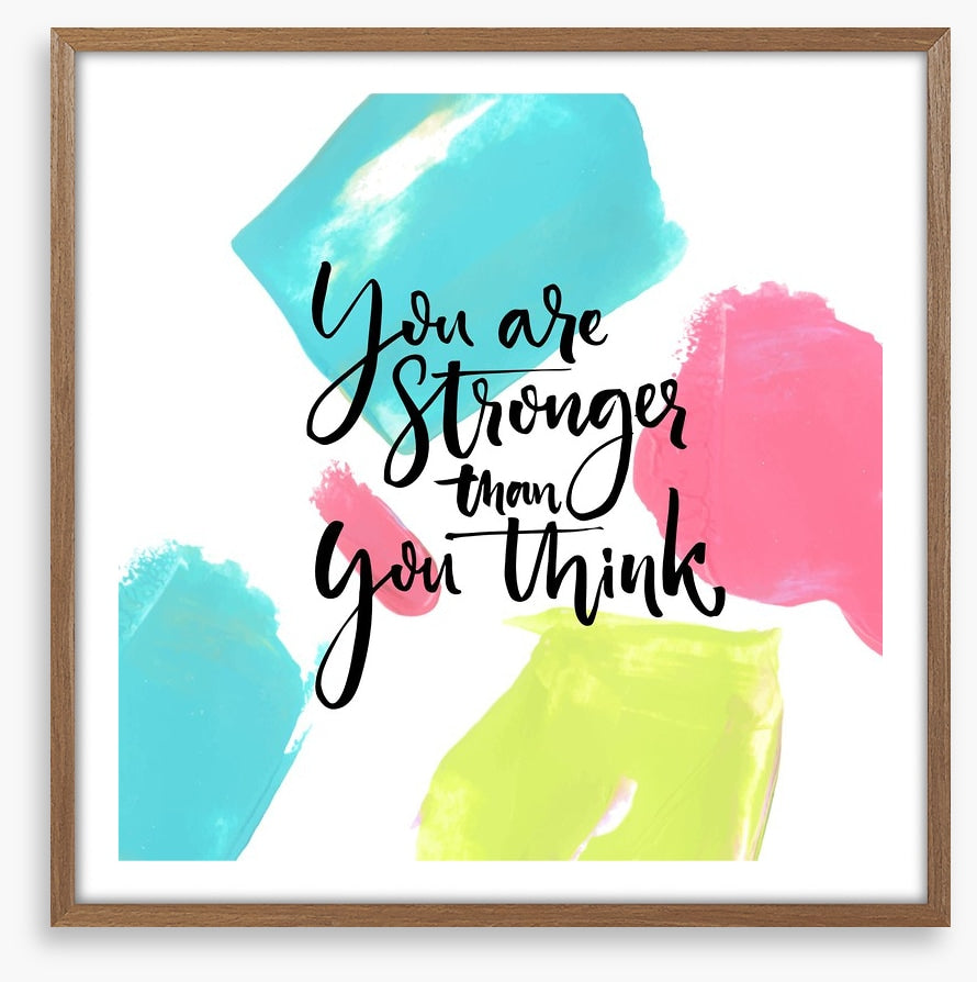 Stronger than you think