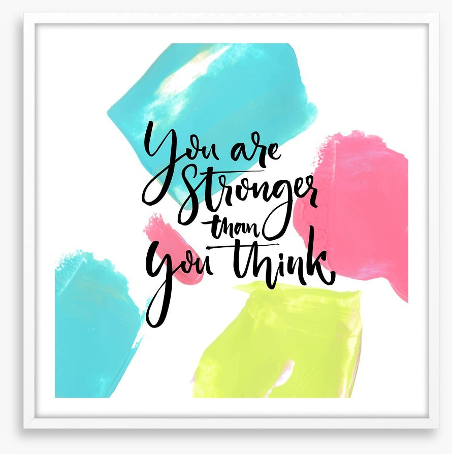 Stronger than you think