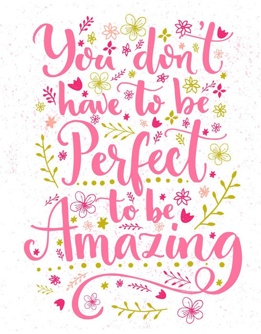 To be amazing