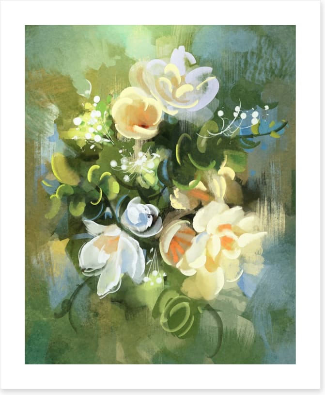 Simplicity blooms