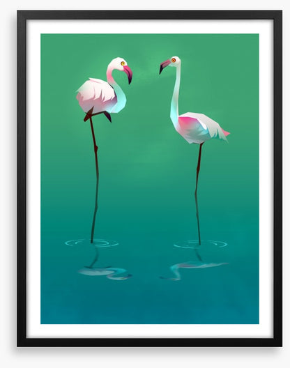Flamingo balance