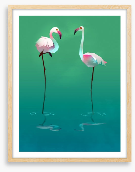 Flamingo balance