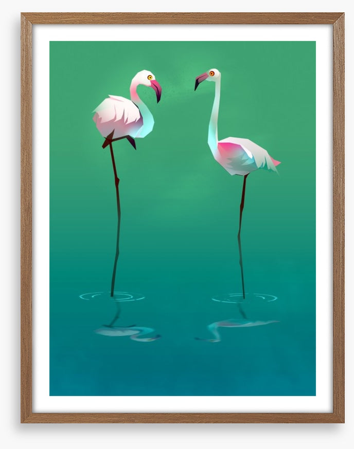 Flamingo balance