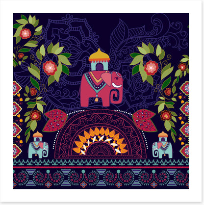 Elephant on the hill