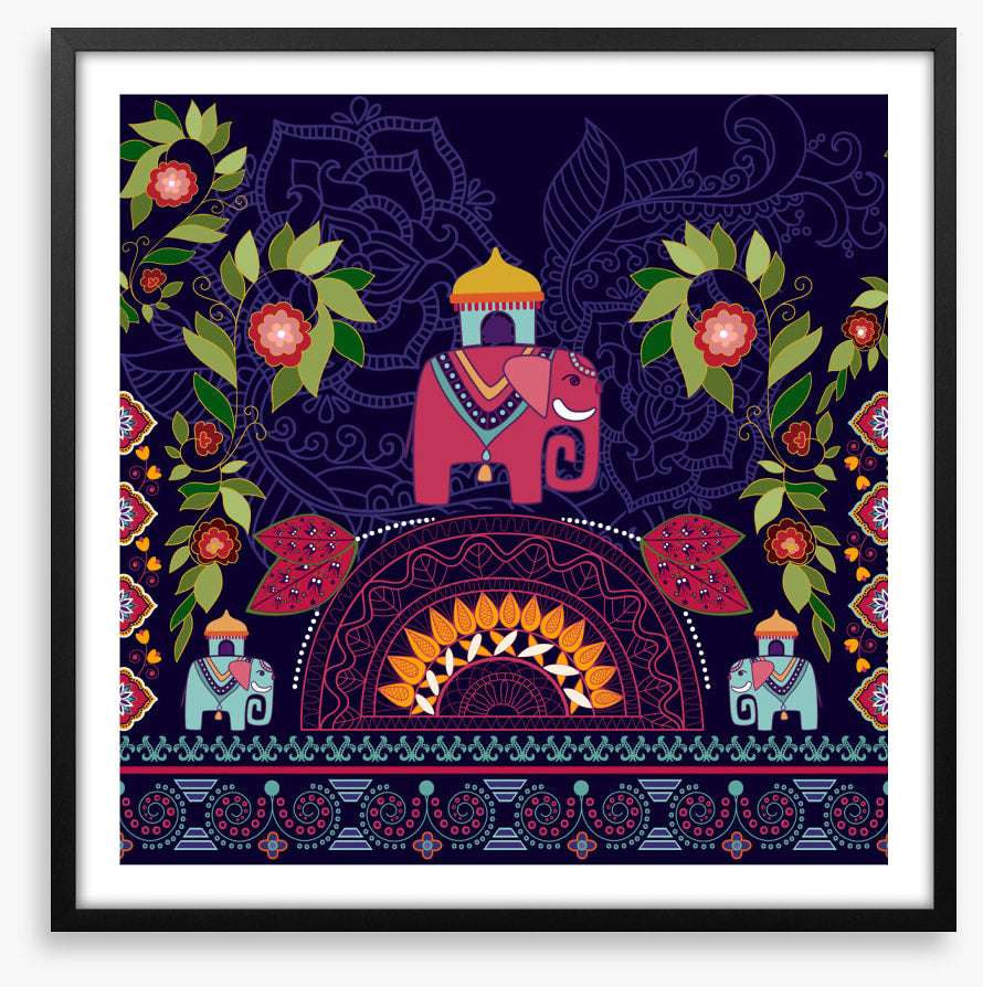 Elephant on the hill