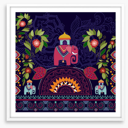 Elephant on the hill