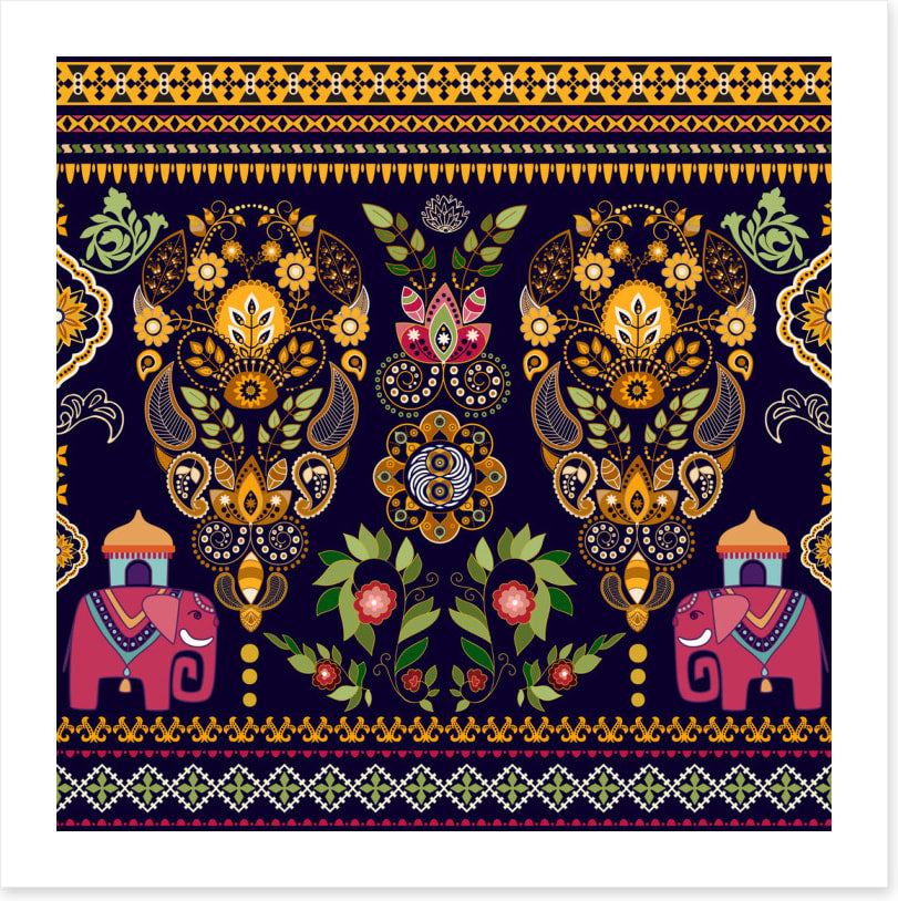 Elephants in the garden