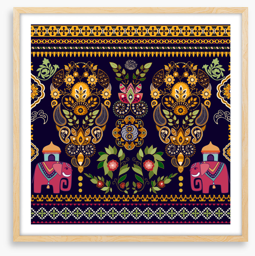 Elephants in the garden