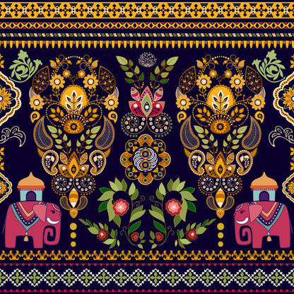 Elephants in the garden