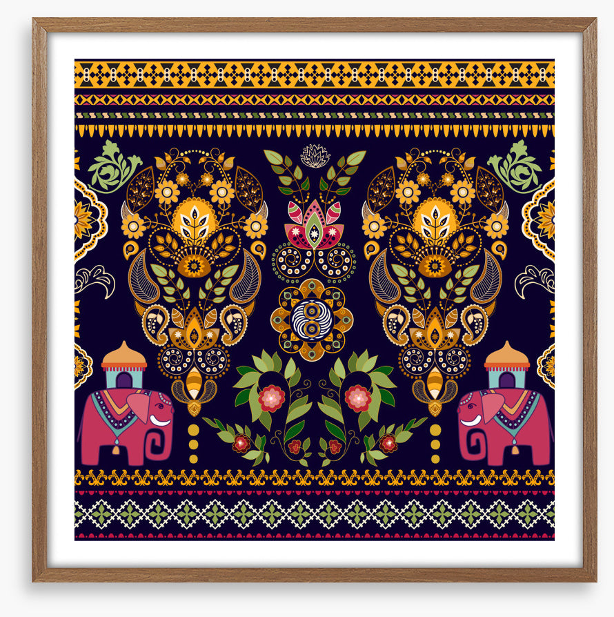 Elephants in the garden
