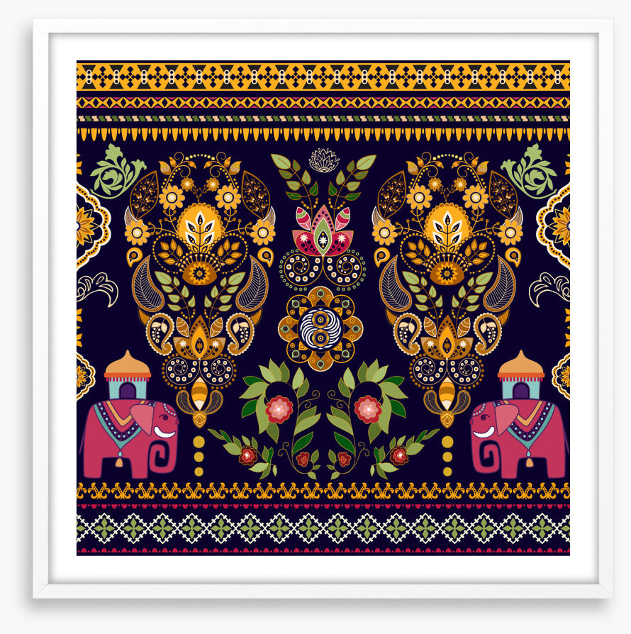Elephants in the garden