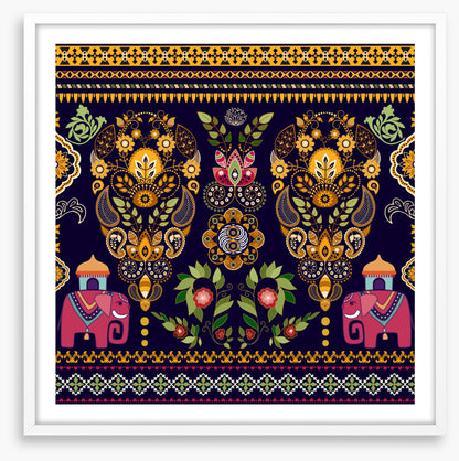 Elephants in the garden