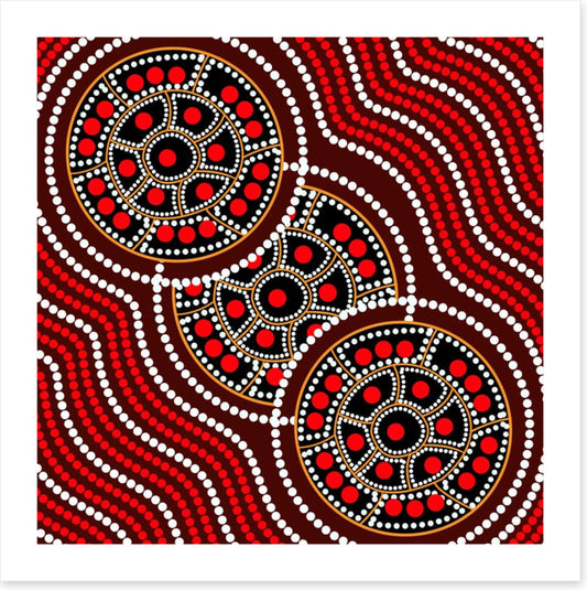 The red center