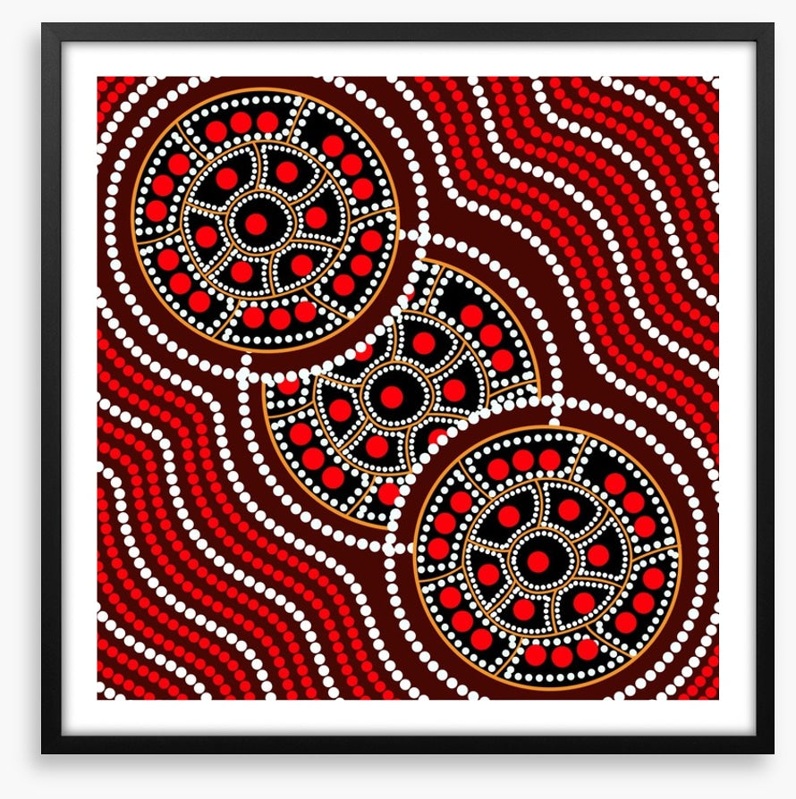 The red center