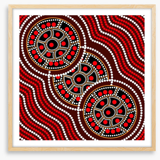 The red center