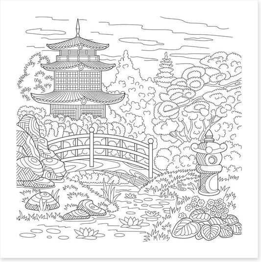 Colour me zen garden