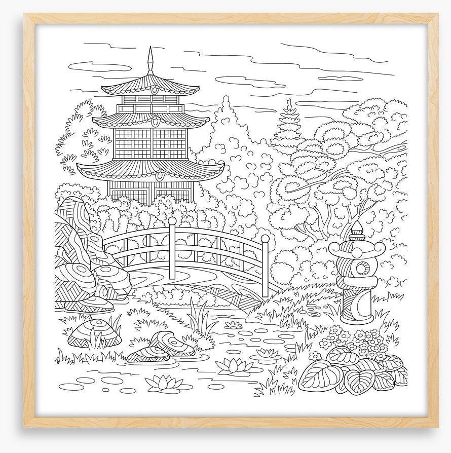 Colour me zen garden