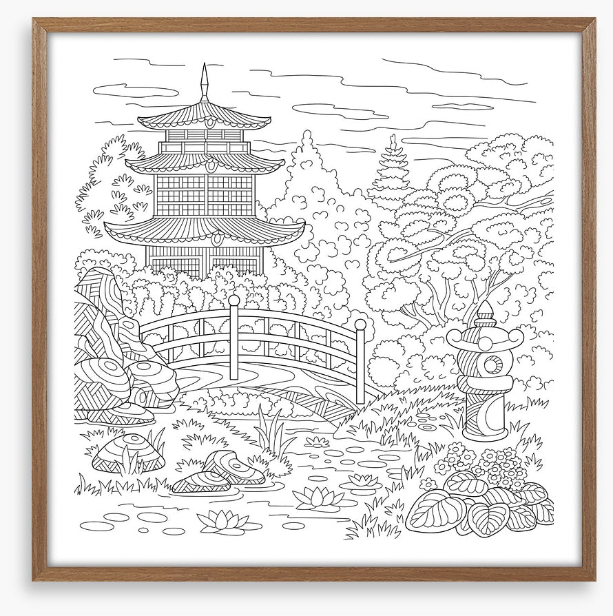 Colour me zen garden