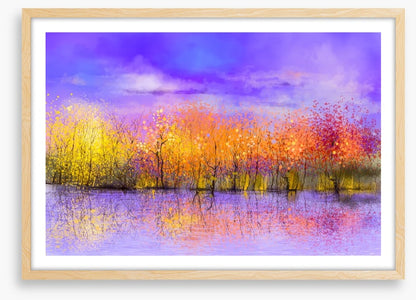 Golden tree twilight