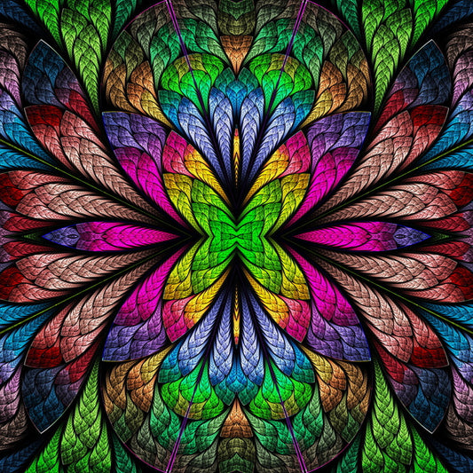 Stained glass surprise 1