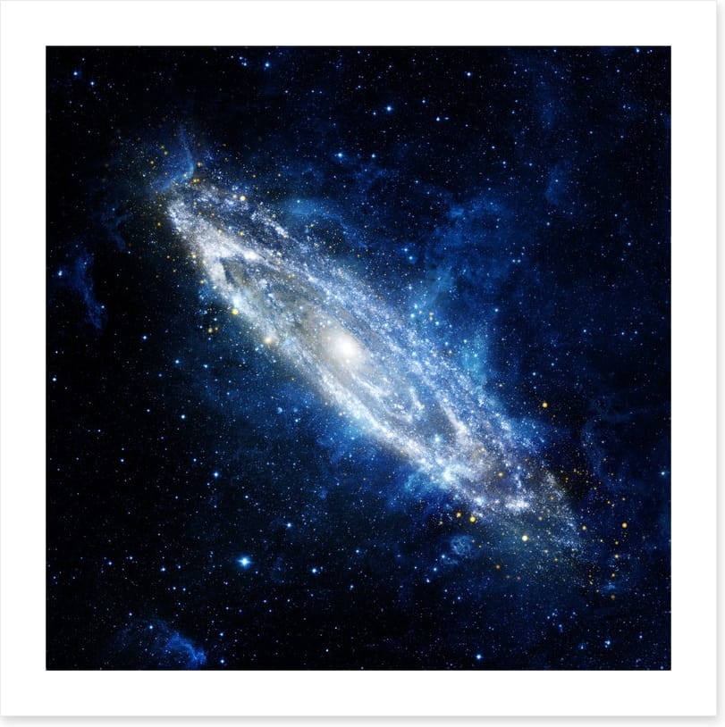 Blue light galaxy