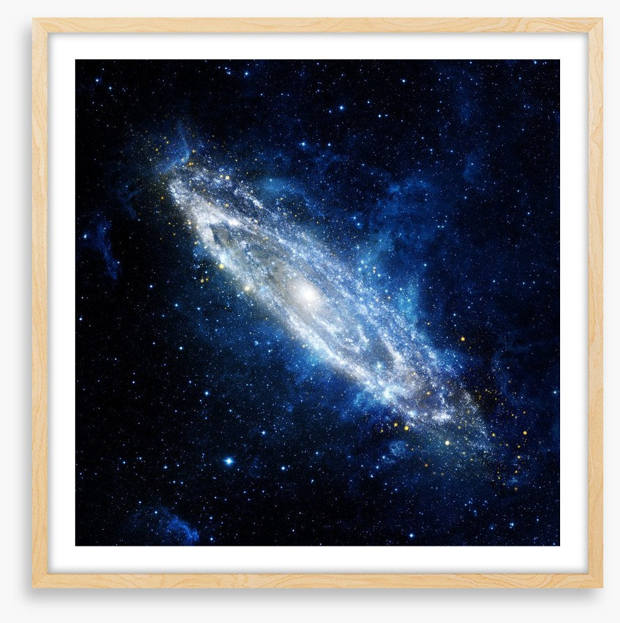 Blue light galaxy
