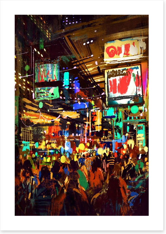 The night crowd