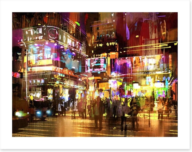 Downtown lights