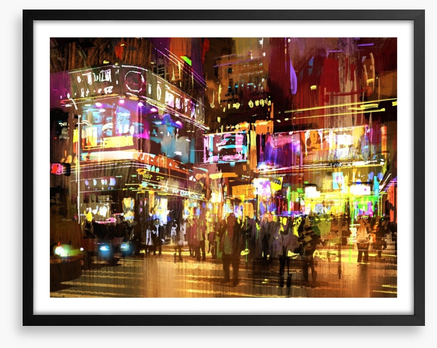 Downtown lights