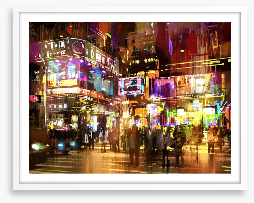 Downtown lights