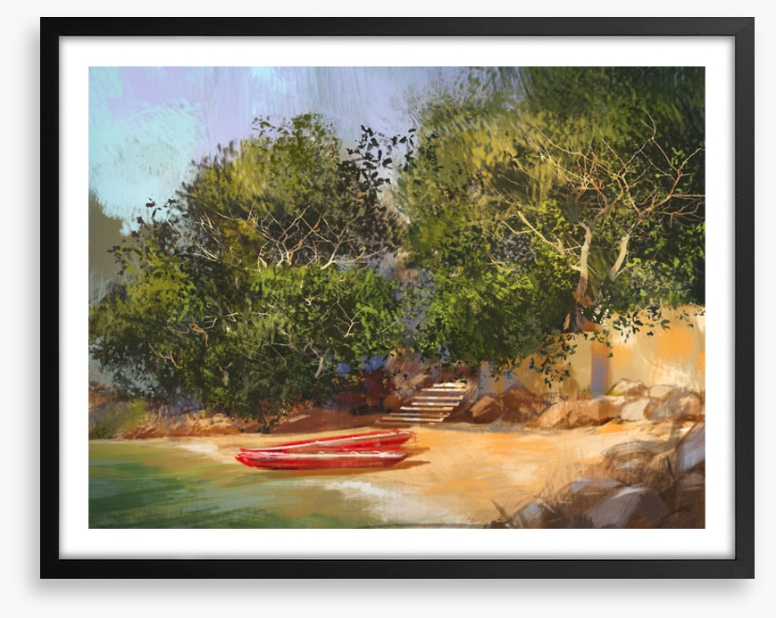Two kayak cove