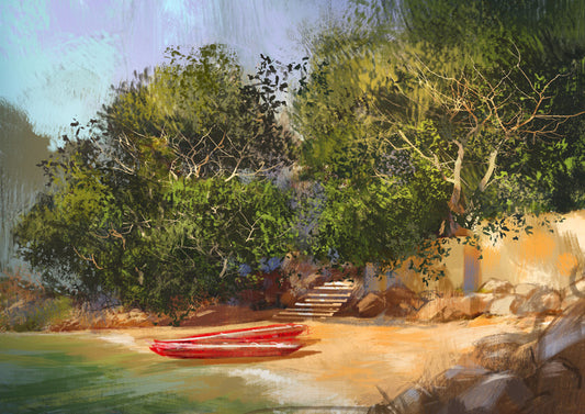 Two kayak cove
