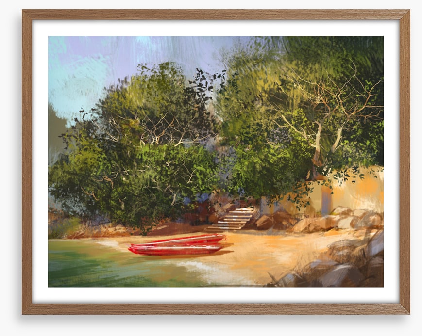 Two kayak cove