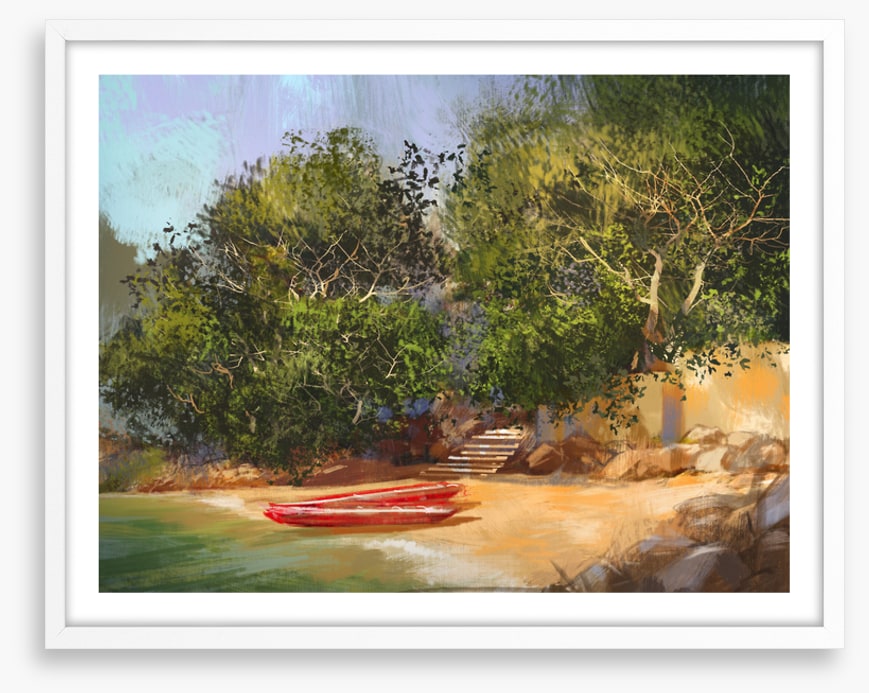 Two kayak cove