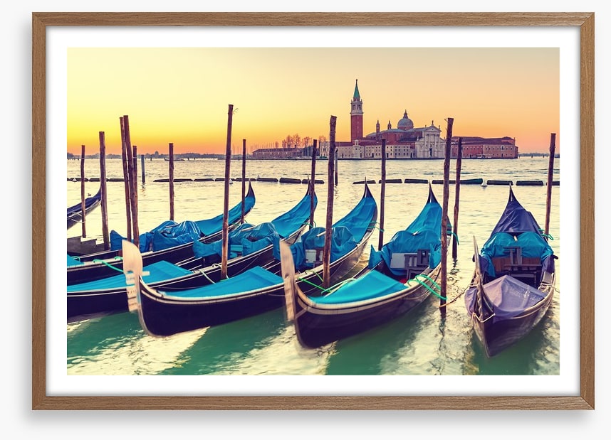 Gondola sunrise
