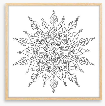 Colour me snowflake