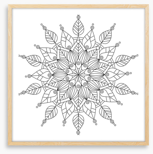 Colour me snowflake