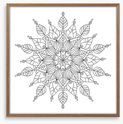 Colour me snowflake