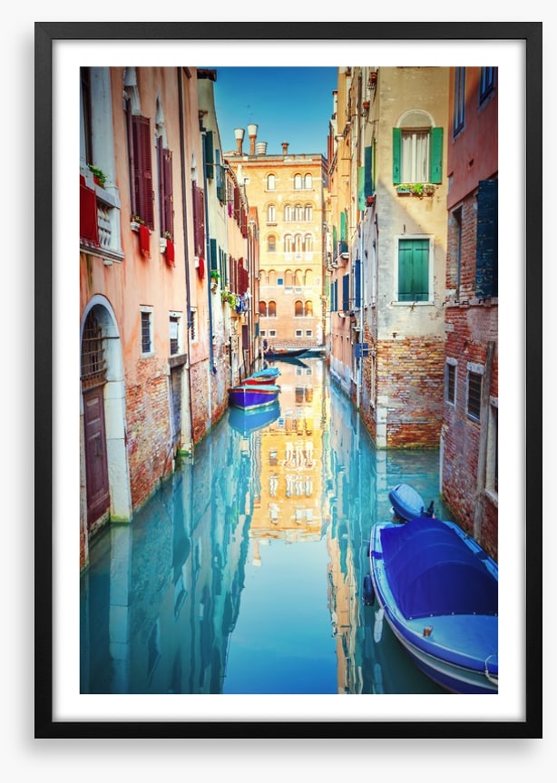 Reflections on the canal