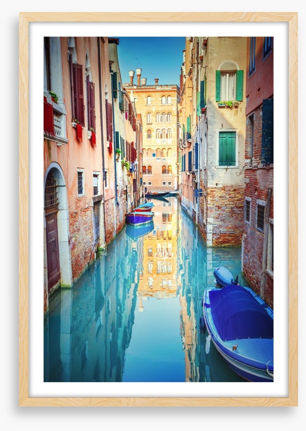 Reflections on the canal