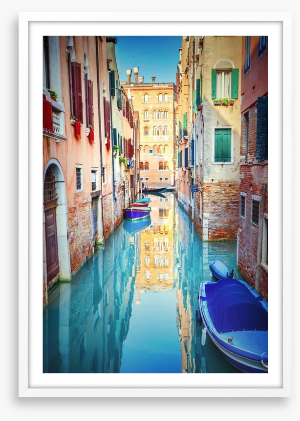 Reflections on the canal